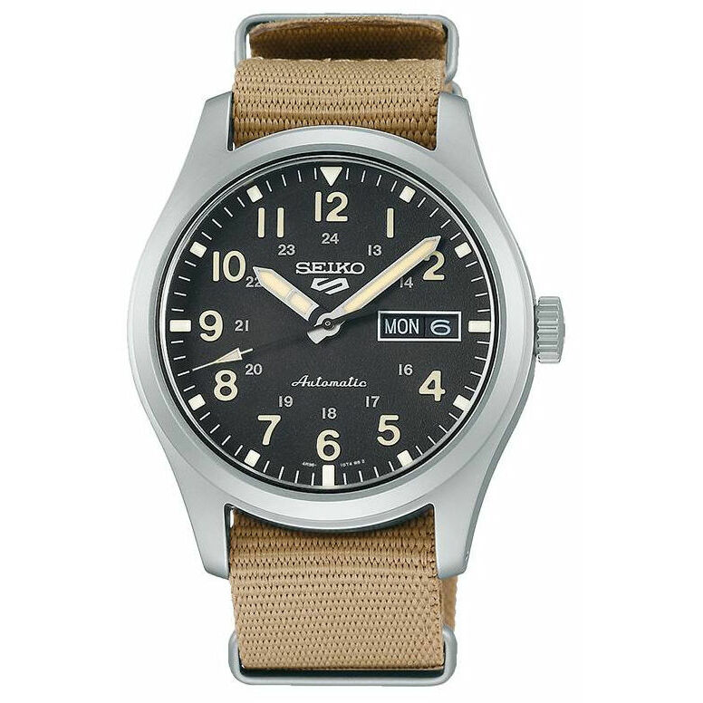 Seiko 5 Sports Automatico miltary Nero – mod. SRPG35K1